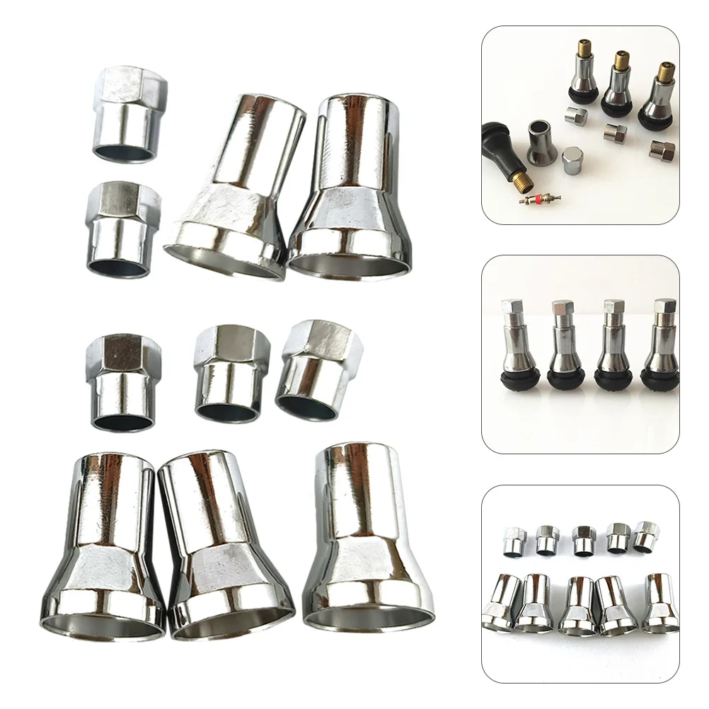 2 комплекта автомобильных колпачков и рукавов для штока клапана, комплект высококачественного обработанного материала, подходит для большинства автомобилей, модный вид, простая установка
2 комплекта автомобильных колпачков и рукавов для штока клапана, комплект высококачественного обработанного материала, подходит для большинства автомобилей, модный вид, простая установка