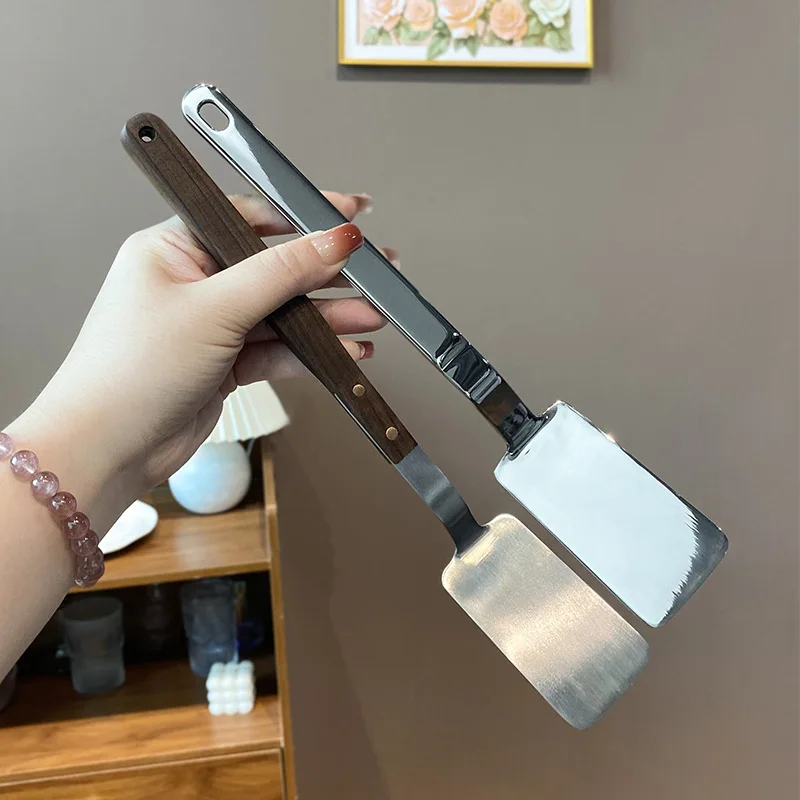 304 Stainless Steel Walnut Wood Mini Cooking Utensils Pizza Steak Skillet Stir-fry and Baking Tools
304 Stainless Steel Walnut Wood Mini Cooking Utensils Pizza Steak Skillet Stir-fry and Baking Tools