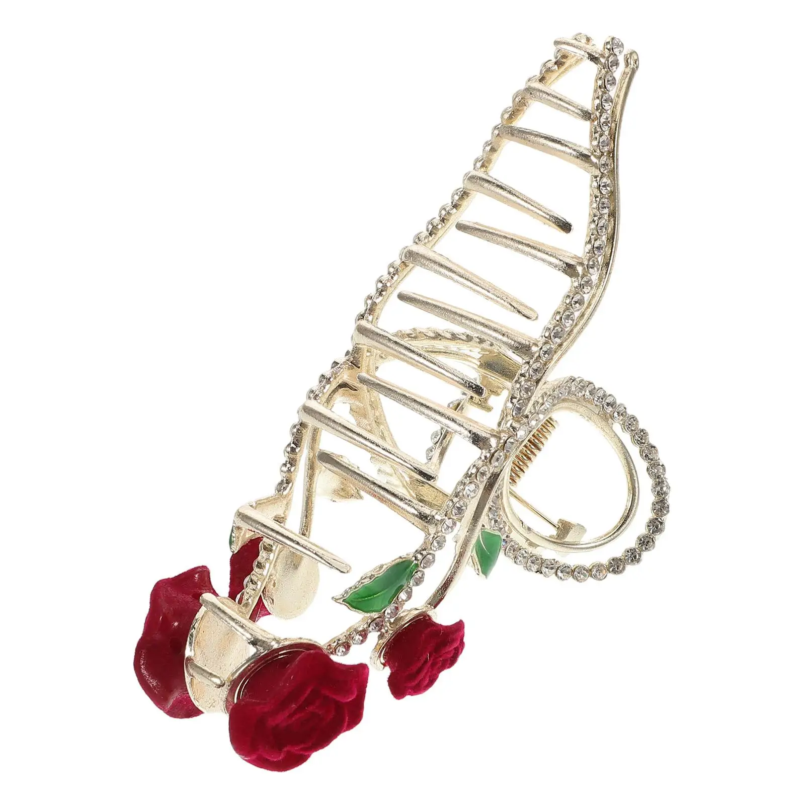 Rose Hair Rhinestone Barrette Vintage Claw Clips Bling Hair Clips For Women for Women High Ponytail Bling Pins Retro Headgear
Rose Hair Rhinestone Barrette Vintage Claw Clips Bling Hair Clips For Women for Women High Ponytail Bling Pins Retro Headgear
