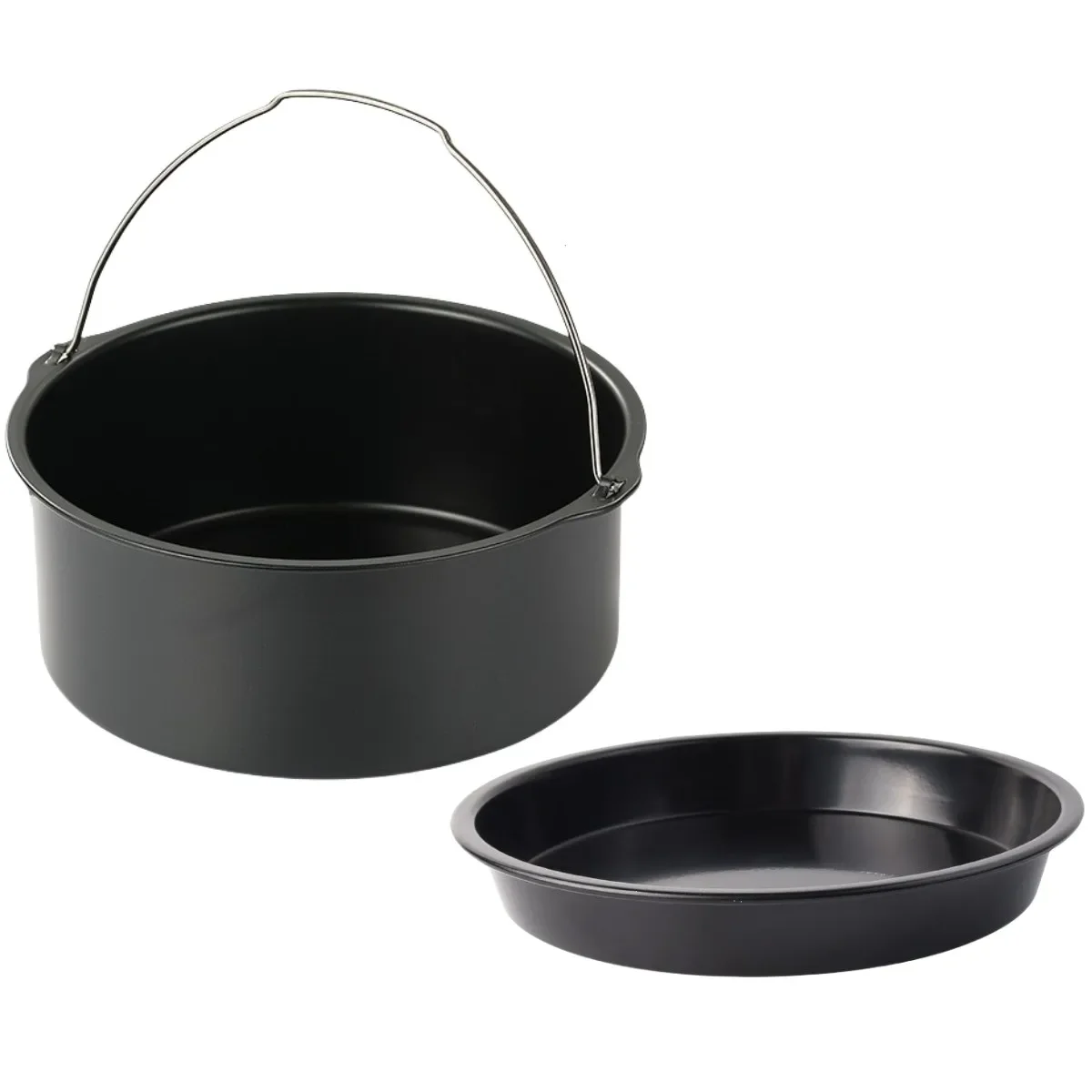 Baking Pizza 16x16x7.5cm Air Fryer Accessories Deep Baking Dish For Pizza Non-stick Cooking Effortless Cleanup
Baking Pizza 16x16x7.5cm Air Fryer Accessories Deep Baking Dish For Pizza Non-stick Cooking Effortless Cleanup