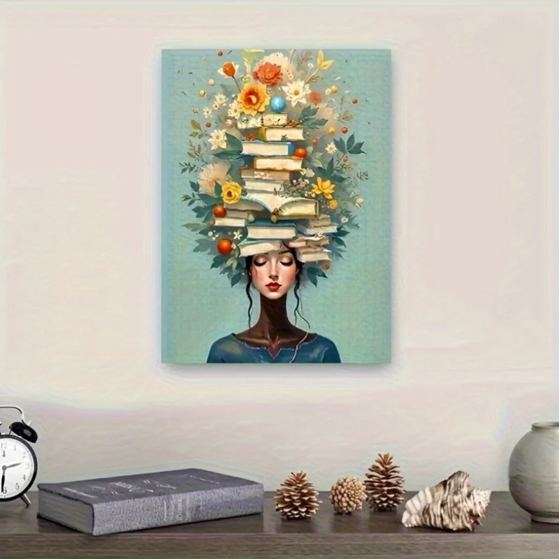 Book & Floral Headdress Art Jigsaw Puzzle Adult Surreal Theme Intellectual Game Home Leisure Decorative Puzzle Toy
Book & Floral Headdress Art Jigsaw Puzzle Adult Surreal Theme Intellectual Game Home Leisure Decorative Puzzle Toy