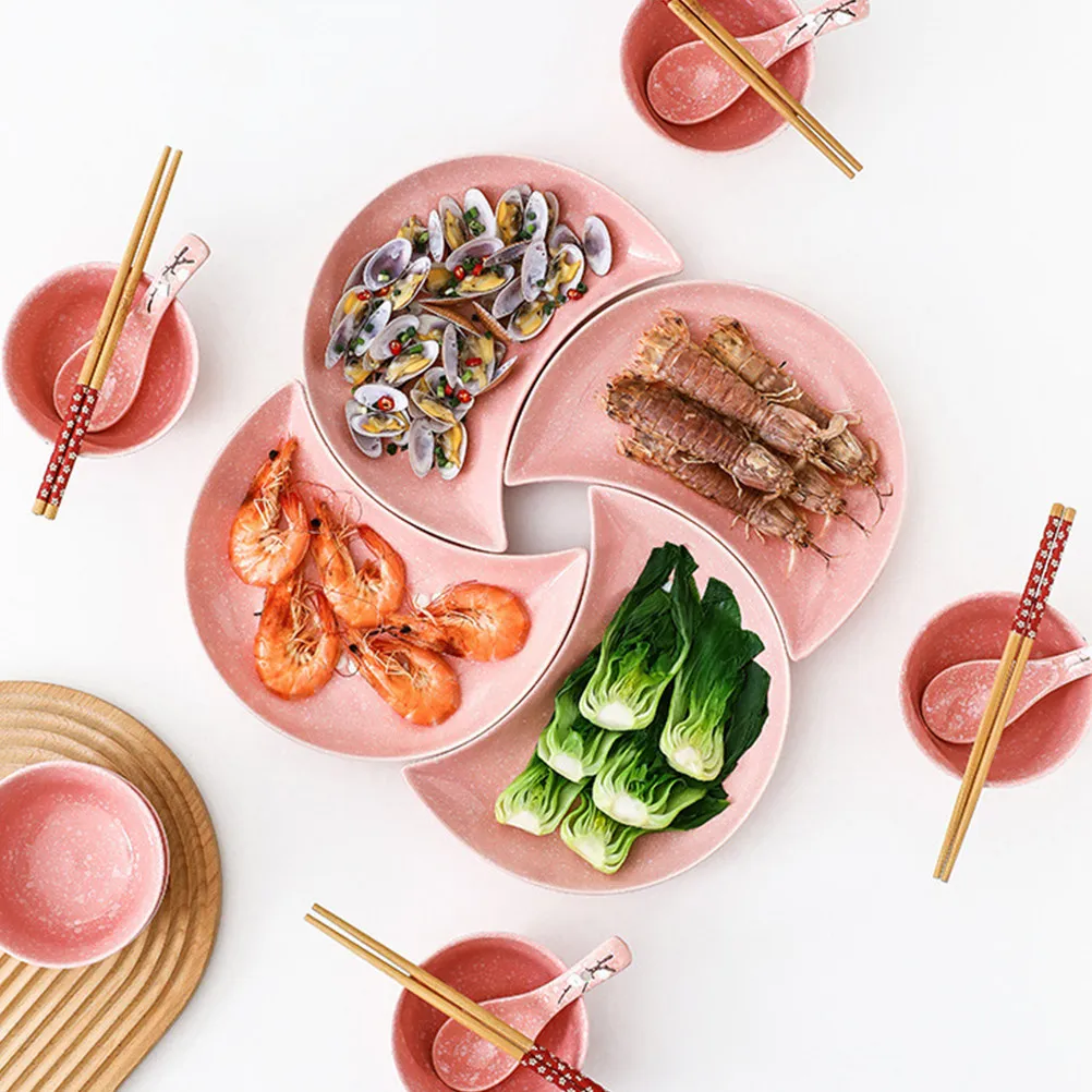 2Pcs Ceramic Moon Shape Sushi Plates Japanese Style Creative Dessert Tray Practical Food Dish Kitchen Serving Sushi Dish
2Pcs Ceramic Moon Shape Sushi Plates Japanese Style Creative Dessert Tray Practical Food Dish Kitchen Serving Sushi Dish