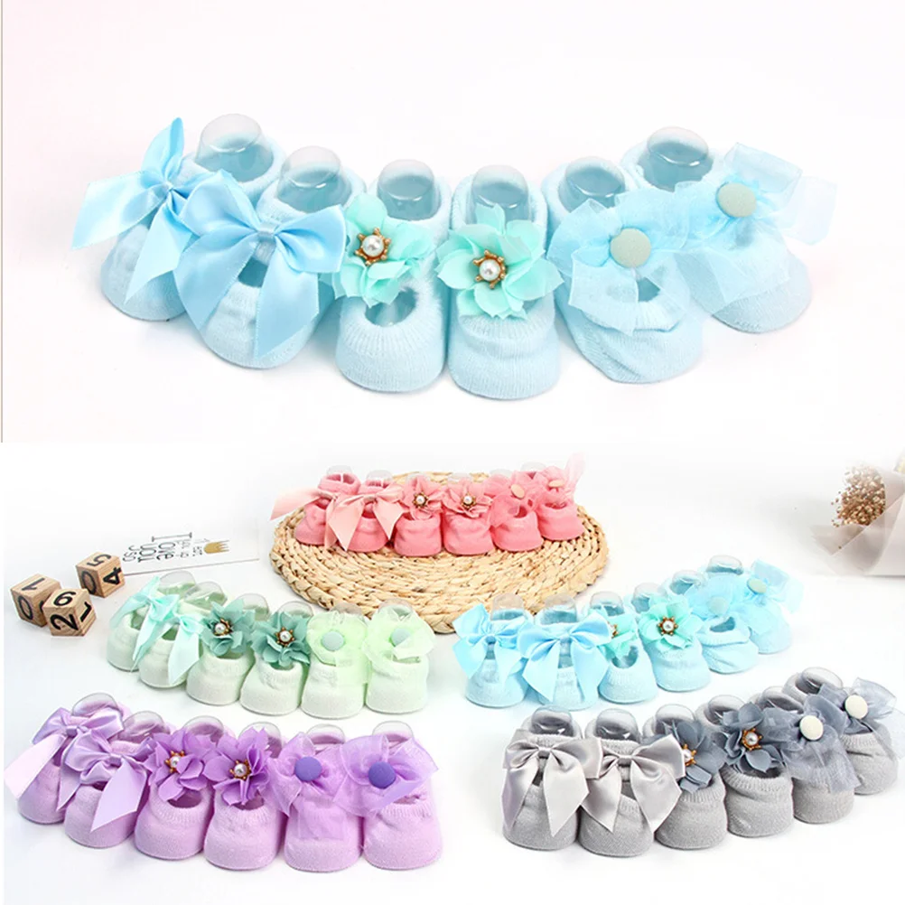 3Pairs Anti Slip Baby Socks for Toddler Newborn Infant Soft Cotton Breathable Floor Socks Non Slip Elastic Fit Size S 0-12
3Pairs Anti Slip Baby Socks for Toddler Newborn Infant Soft Cotton Breathable Floor Socks Non Slip Elastic Fit Size S 0-12