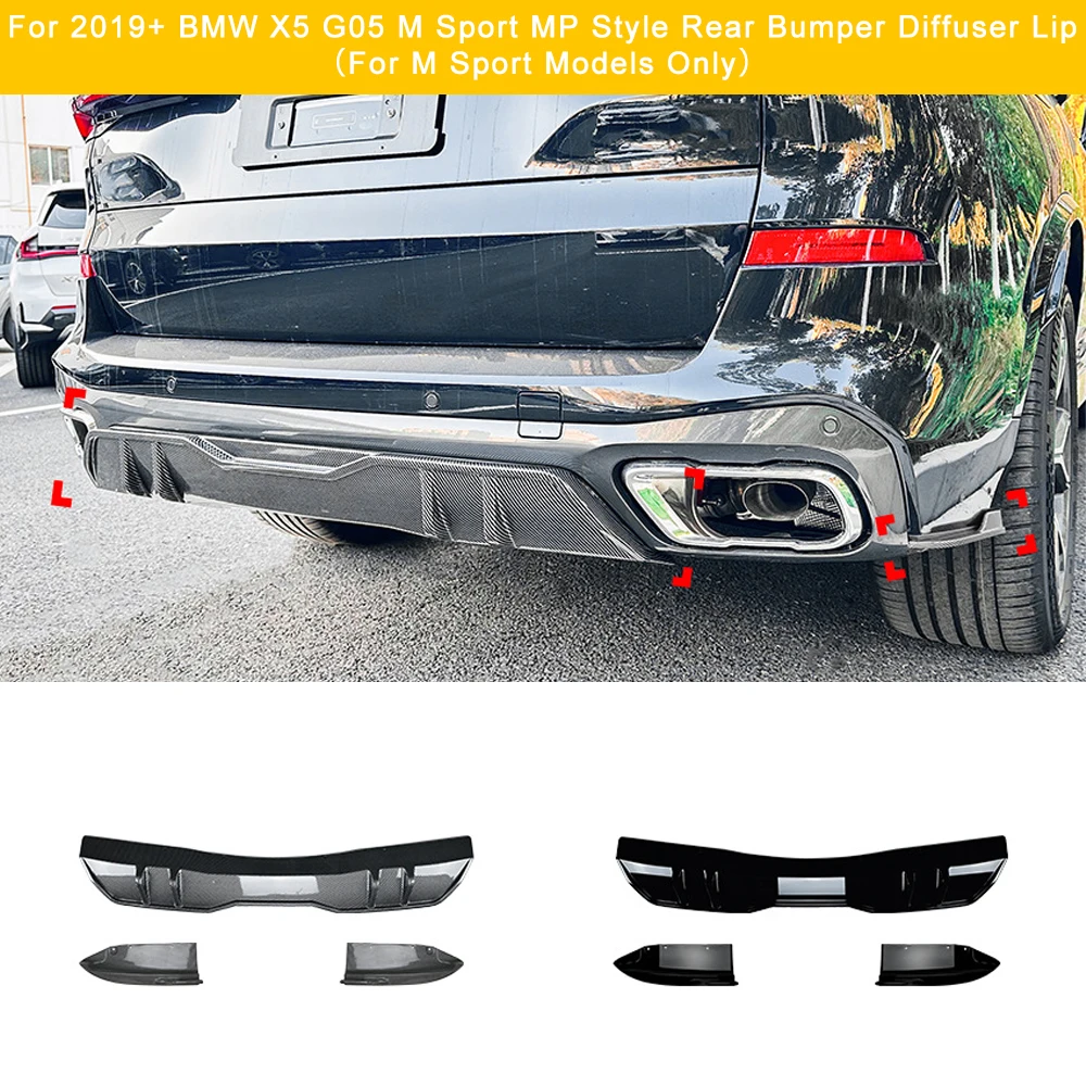 For BMW X5 G05 M Sport 2019-2023 M Performance Style Rear Bumper Diffuser Lip Gloss Black Direct Replacement Perfect Fit
For BMW X5 G05 M Sport 2019-2023 M Performance Style Rear Bumper Diffuser Lip Gloss Black Direct Replacement Perfect Fit