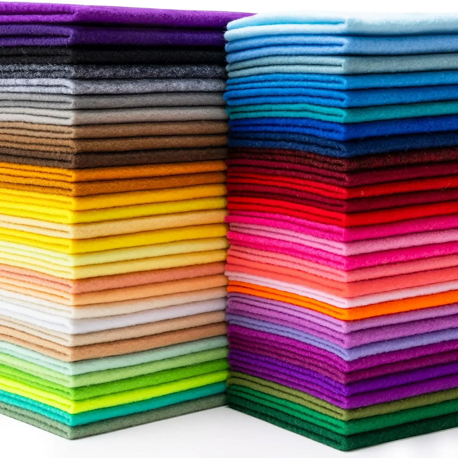 60PCS 8x12 inch Soft Felt Sheets, 1.4mm Thick, Assorted Colors for DIY Craft Sewing
60PCS 8x12 inch Soft Felt Sheets, 1.4mm Thick, Assorted Colors for DIY Craft Sewing