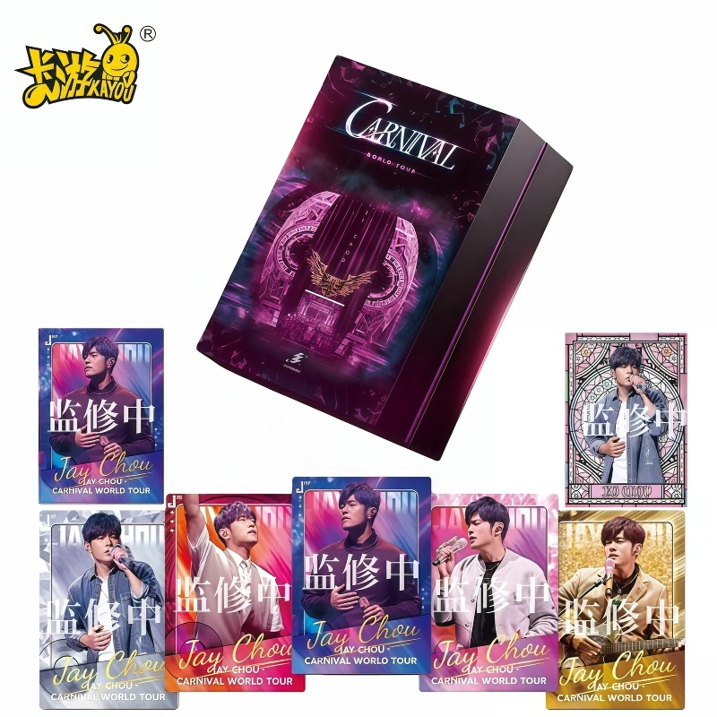 KAYOU New ITEMSOURCEJay Chou Carnival Concert Carnival Series Collection Card Idol Commemorative Gift Card Original Box
KAYOU New ITEMSOURCEJay Chou Carnival Concert Carnival Series Collection Card Idol Commemorative Gift Card Original Box