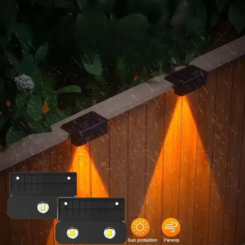 1/2/4PCS Solar Wall Lights Outdoor Waterproof Garden Step Lighting for Yard Fence Stair Pathway Decoration Outside Solar Lights 
1/2/4PCS Solar Wall Lights Outdoor Waterproof Garden Step Lighting for Yard Fence Stair Pathway Decoration Outside Solar Lights