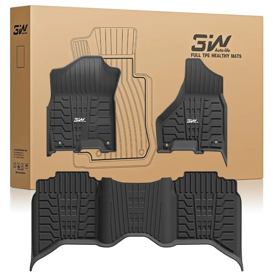 Коврики для экипажа Ram 2500 3500 20192025 2026 с ковшовым сиденьем, не для моделей PTO KIT, всепогодный TPE Custom Fit Dodge Ra
Коврики для экипажа Ram 2500 3500 20192025 2026 с ковшовым сиденьем, не для моделей PTO KIT, всепогодный TPE Custom Fit Dodge Ra