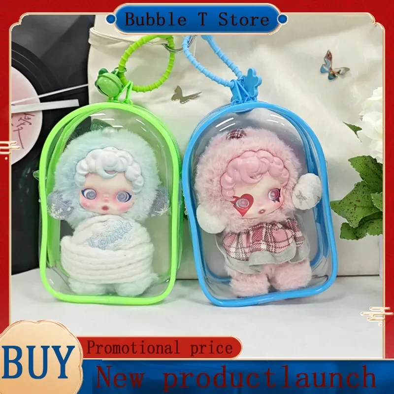 Прозрачный защитный чехол для плюшевой куклы Labubu Sitting Party (15 см) серии SP Winter Melody, портативная подвесная сумка для хранения
Прозрачный защитный чехол для плюшевой куклы Labubu Sitting Party (15 см) серии SP Winter Melody, портативная подвесная сумка для хранения