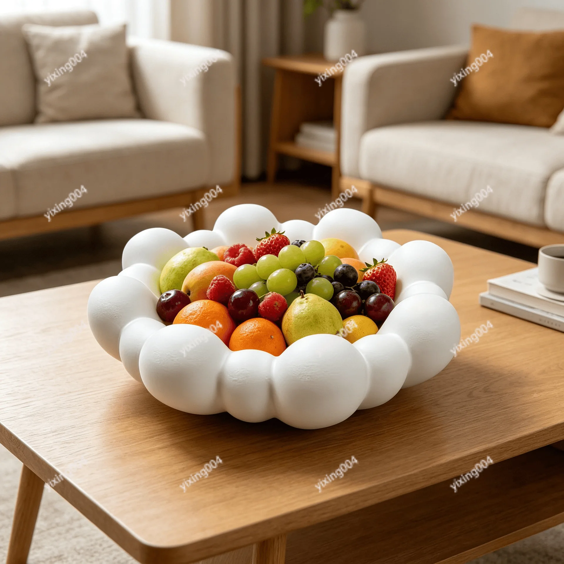 Minimalist Cloud Resin Fruit Serving Tray Decorative Tabletop Tray for Hotel Homestay Model House Home Ornament
Minimalist Cloud Resin Fruit Serving Tray Decorative Tabletop Tray for Hotel Homestay Model House Home Ornament