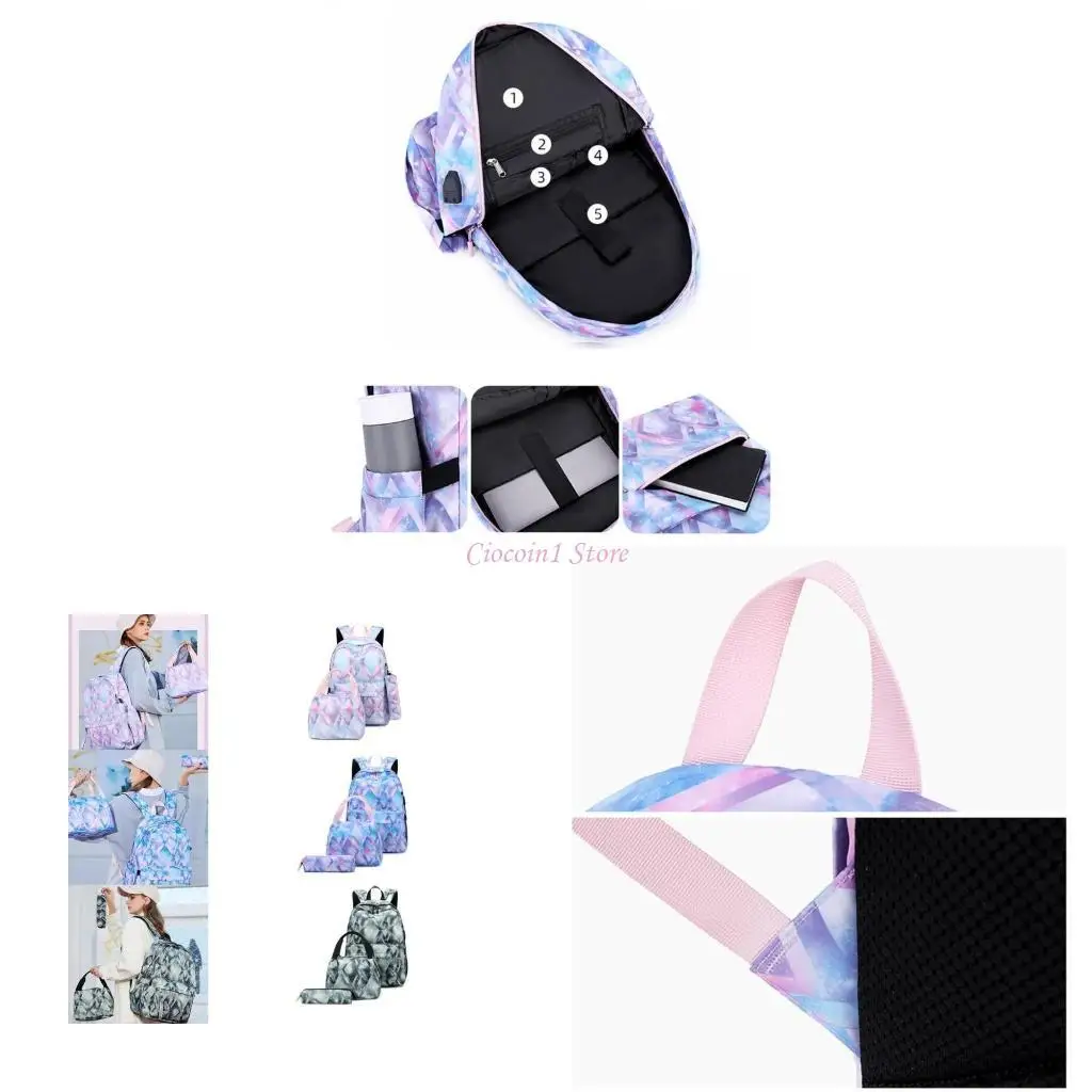 Y1UB Multi-function Backpack for Women Laptop Backpack Floral Print School Book Bags 
Y1UB Multi-function Backpack for Women Laptop Backpack Floral Print School Book Bags