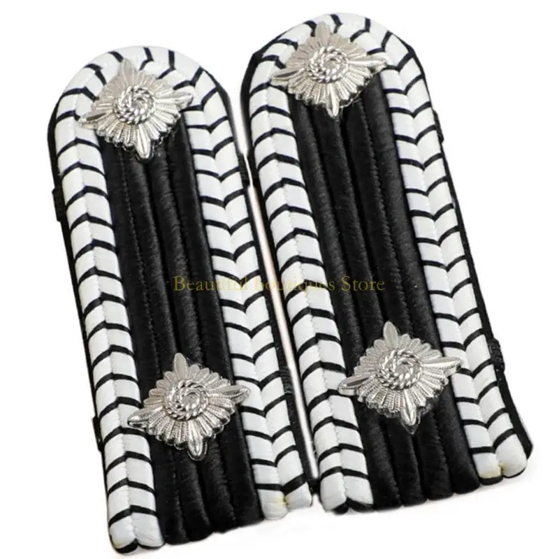 U4LF Shoulder Epaulettes Golden Security Uniform Accessories Captain Professional Security Guard Epaulets Captain
U4LF Shoulder Epaulettes Golden Security Uniform Accessories Captain Professional Security Guard Epaulets Captain