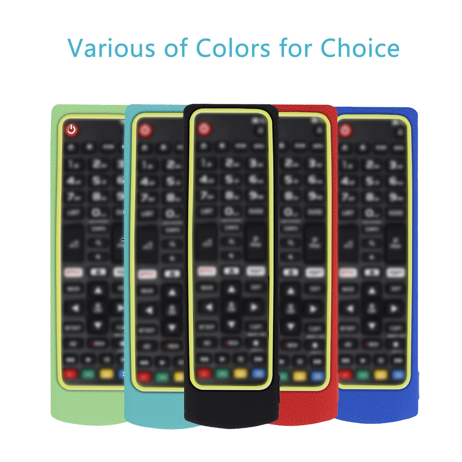 Colorful Silicone Case Protective Sheath Fit for AKB75375604 AKB75095308 AKB73715601 AKB Series Smart TV Remote Control Cover
Colorful Silicone Case Protective Sheath Fit for AKB75375604 AKB75095308 AKB73715601 AKB Series Smart TV Remote Control Cover