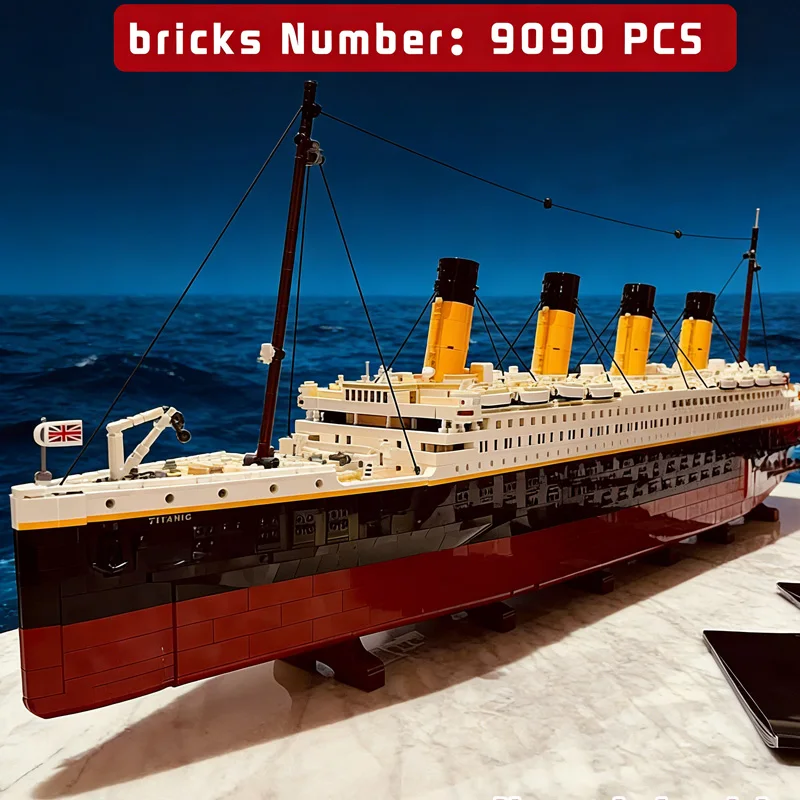 NEW 99023 Compatible 10294 Titanic Large Cruise Boat Ship Steamship Bricks Building Blocks Children Diy Toys Love Gifts
NEW 99023 Compatible 10294 Titanic Large Cruise Boat Ship Steamship Bricks Building Blocks Children Diy Toys Love Gifts