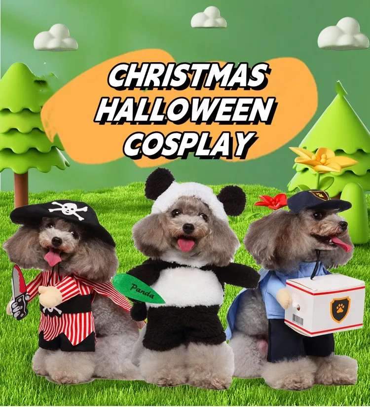 Fashion Luxury High Quality Cold Resistance Warm Funny Small Pet Cute Christmas Halloween Dress Cosplay
Fashion Luxury High Quality Cold Resistance Warm Funny Small Pet Cute Christmas Halloween Dress Cosplay