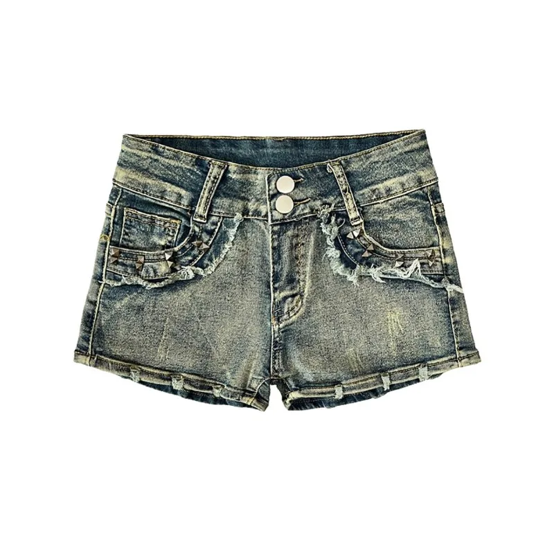 Low-rise Hip Lift Spice Denim Short Shorts for Women Slim Slim Hot Pants Women's Ripped Mid Rise Stretchy Denim Jeans Shorts
Low-rise Hip Lift Spice Denim Short Shorts for Women Slim Slim Hot Pants Women's Ripped Mid Rise Stretchy Denim Jeans Shorts