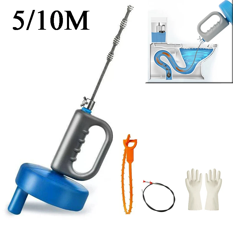 Выдвижной очиститель спирального слива, ручной очиститель для унитаза, средство для удаления засорения волос в канализации, сверхмощные инструменты для чистки раковины в ванне
Выдвижной очиститель спирального слива, ручной очиститель для унитаза, средство для удаления засорения волос в канализации, сверхмощные инструменты для чистки раковины в ванне