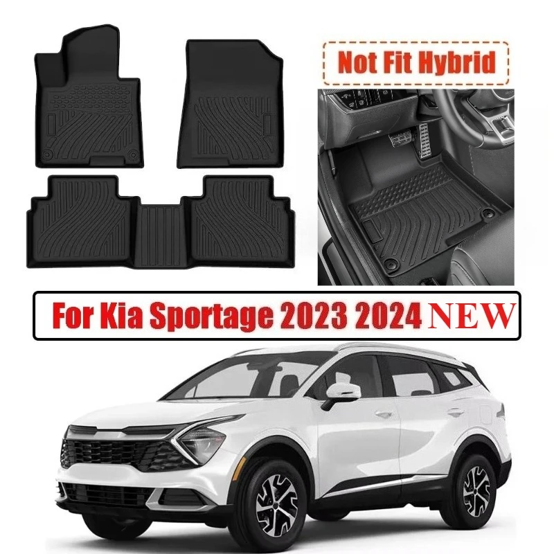 Fit for 2023 2024 Kia Sportage Accessories Floor Mats 2 Row Liner Set All Weather TPE 3D Floor Liners Car Accessories
Fit for 2023 2024 Kia Sportage Accessories Floor Mats 2 Row Liner Set All Weather TPE 3D Floor Liners Car Accessories