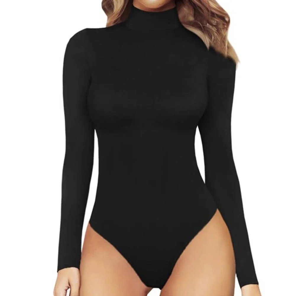 Womens Bodysuit Leisure Lingerie Long Sleeve Mesh Pajamas Party Sheer Solid Stretch Tops Turtleneck Undershirt
Womens Bodysuit Leisure Lingerie Long Sleeve Mesh Pajamas Party Sheer Solid Stretch Tops Turtleneck Undershirt