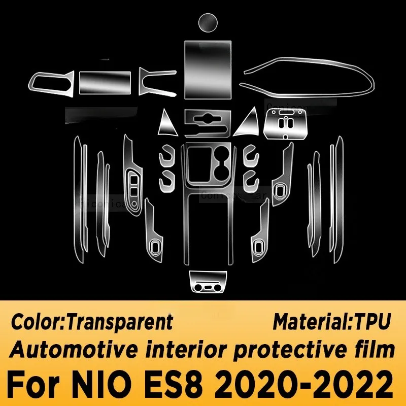 For NIO ES8 2020-2022 Gearbox Panel Navigation Automotive Interior TPU Protective Film Anti-Scratch Sticker Accessories
For NIO ES8 2020-2022 Gearbox Panel Navigation Automotive Interior TPU Protective Film Anti-Scratch Sticker Accessories