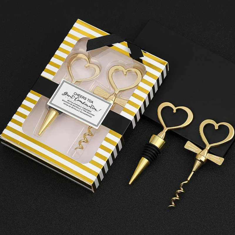 Love Heart Corkscrew Wine Bottle Opener and Wine Stopper Creative Wedding Hotel Home Bars Bottle Decoration Kitchen Supplies
Love Heart Corkscrew Wine Bottle Opener and Wine Stopper Creative Wedding Hotel Home Bars Bottle Decoration Kitchen Supplies