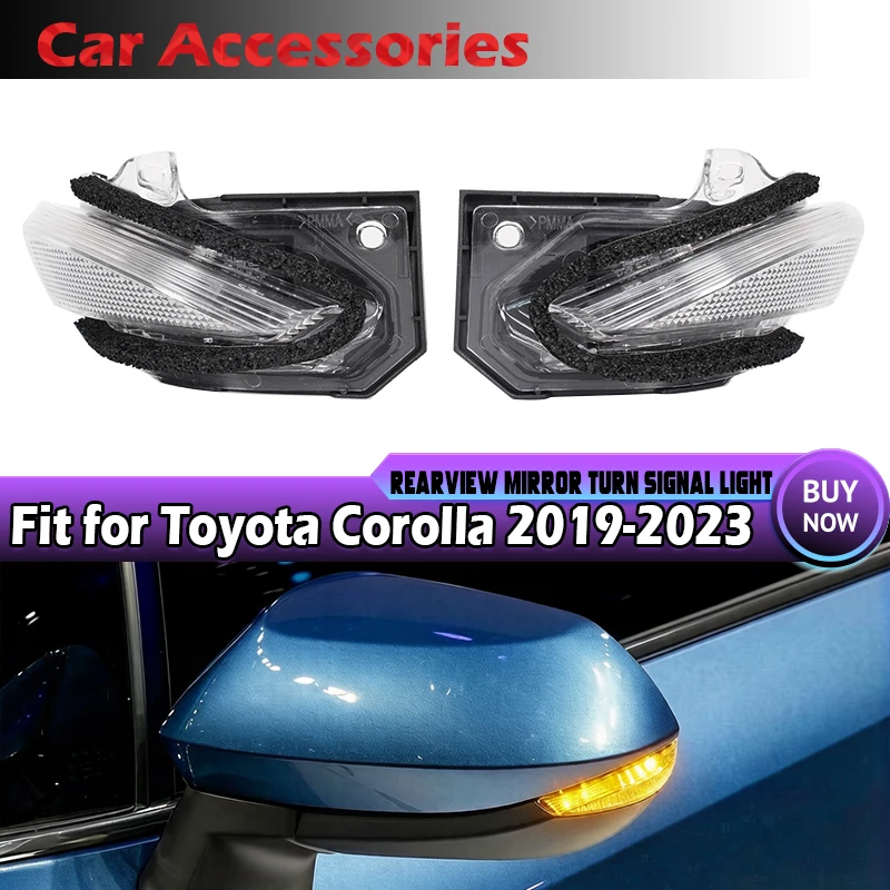 Rhyming Rearview Mirror Turn Signal Light Assembly For Toyota Corolla 2019-2023 Side Mirror Indicator Lamp 8173002160/8174002050
Rhyming Rearview Mirror Turn Signal Light Assembly For Toyota Corolla 2019-2023 Side Mirror Indicator Lamp 8173002160/8174002050