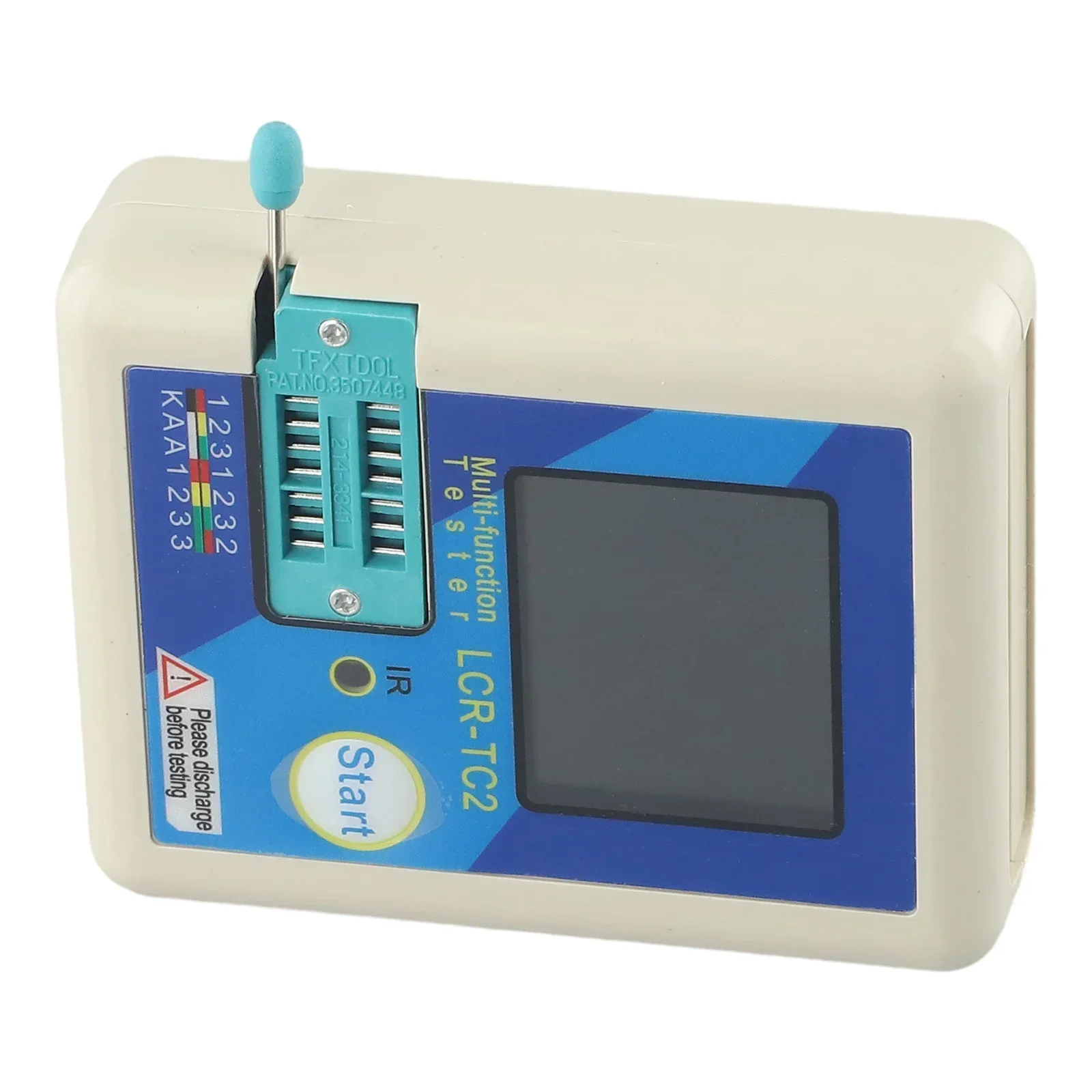 Portable LCR TC2 transistor tester compatible with For Diode triode MOSPNPNPN transistor with long battery life
Portable LCR TC2 transistor tester compatible with For Diode triode MOSPNPNPN transistor with long battery life