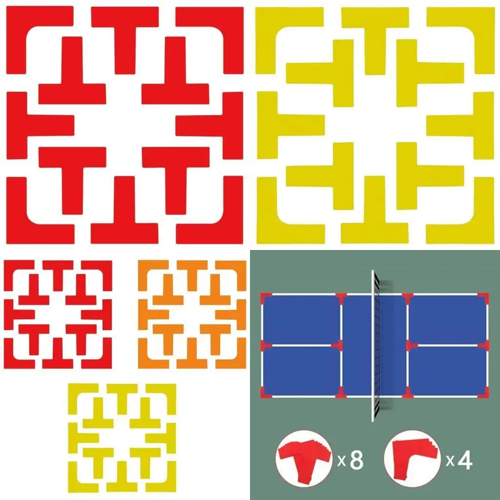 R6FE Pickleball Courts Markers Throw Down Markers Pickleball Courts Marking Tool for Driveway, Backyard, Park & Lawns Enduring
R6FE Pickleball Courts Markers Throw Down Markers Pickleball Courts Marking Tool for Driveway, Backyard, Park & Lawns Enduring