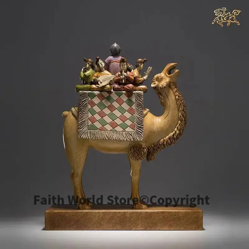 National GIFT Spiritual ART CHINA the Silk Road Home Company Saudi Arabia Camel bring GOOD LUCK thriving business brass mascot
National GIFT Spiritual ART CHINA the Silk Road Home Company Saudi Arabia Camel bring GOOD LUCK thriving business brass mascot