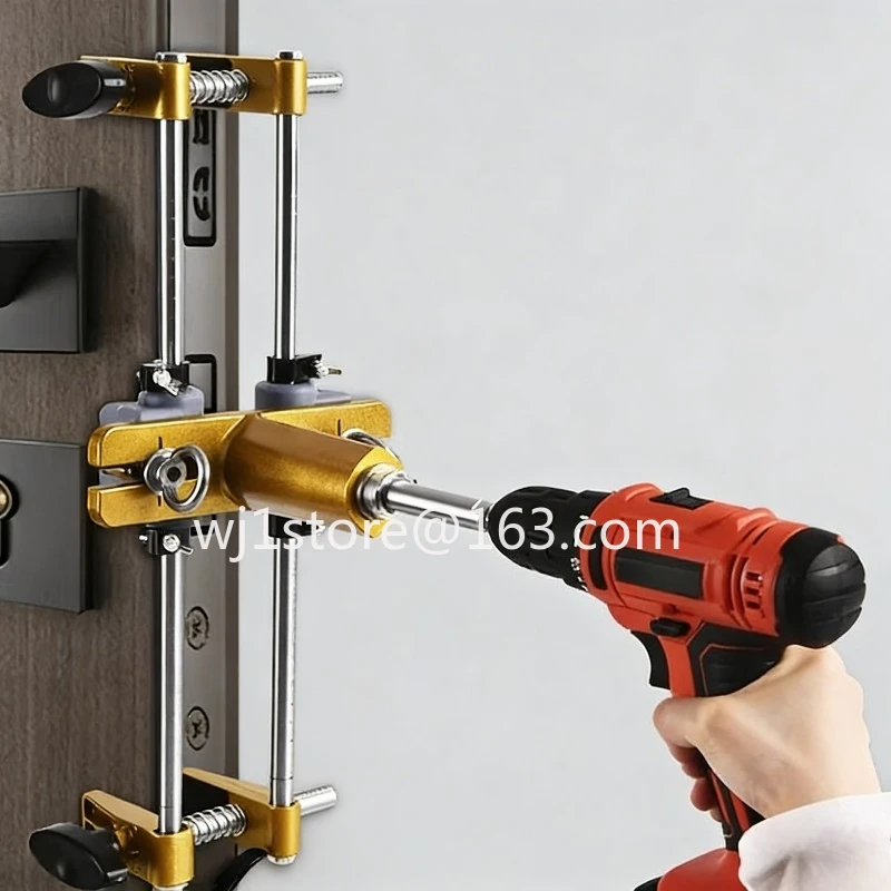 Door Opener Kit Door Installation Kit Mortise Machine Mortise Clamp with 3 Wooden Door Drills
Door Opener Kit Door Installation Kit Mortise Machine Mortise Clamp with 3 Wooden Door Drills