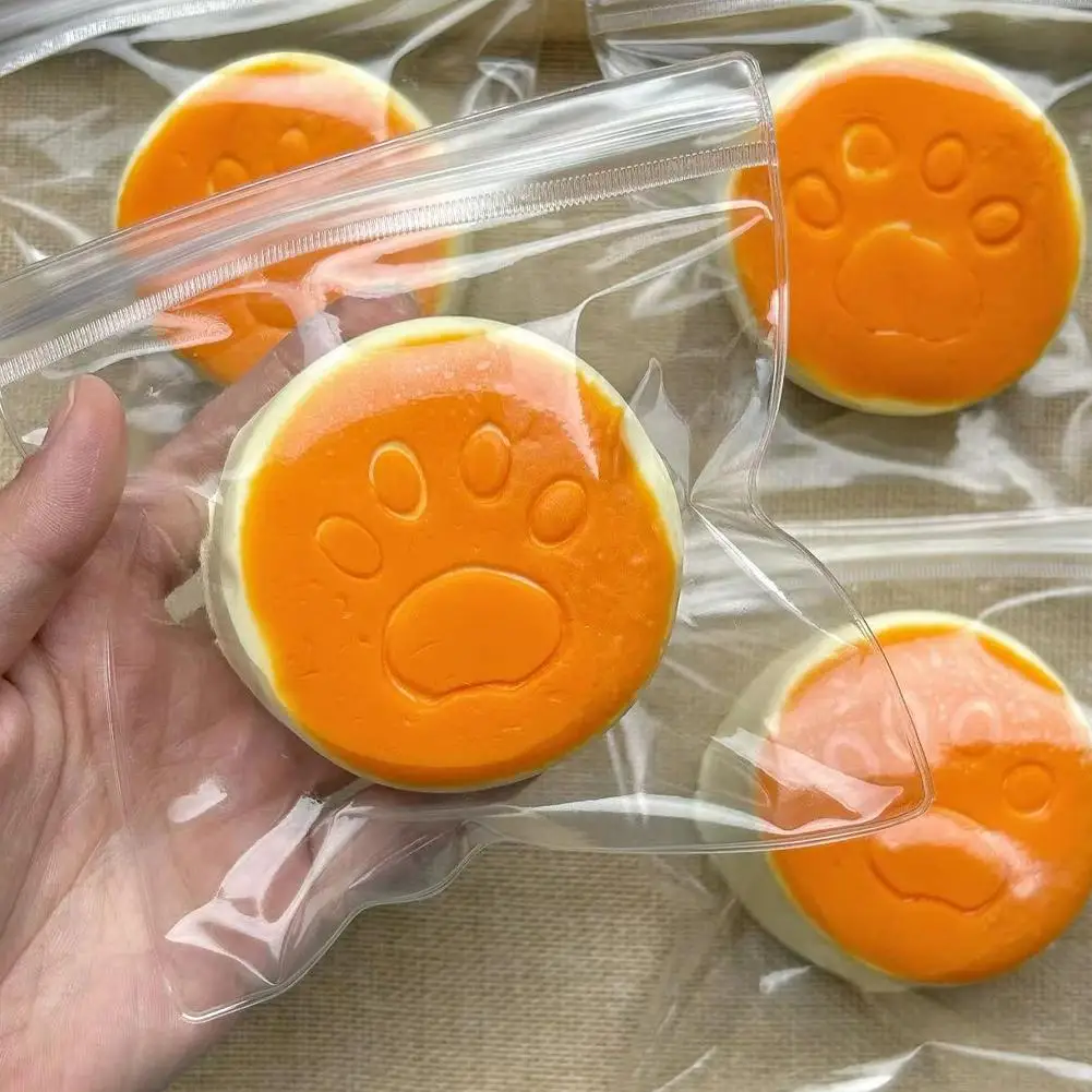 Игрушка-антистресс «Кошачья лапка» с эффектом медленного восстановления формы, в виде чизкейка, из мягкого силикона, сенсорная игрушка для снятия тревоги, милое украшение для стола
Игрушка-антистресс «Кошачья лапка» с эффектом медленного восстановления формы, в виде чизкейка, из мягкого силикона, сенсорная игрушка для снятия тревоги, милое украшение для стола