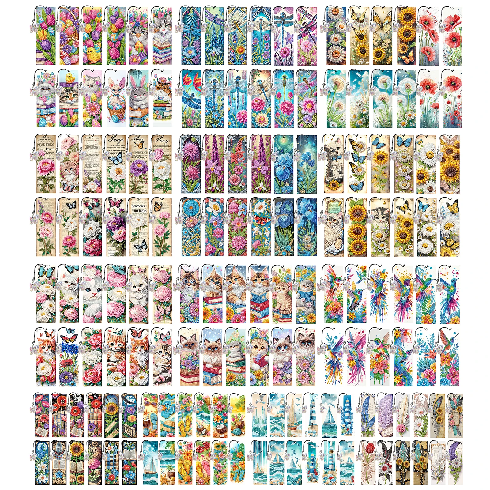 12Pcs Animal Landscape DIY Diamond Painting Bookmark Irregular Shaped Diamonds for DIY Making Beginners Adult Art Craft Supplies
12Pcs Animal Landscape DIY Diamond Painting Bookmark Irregular Shaped Diamonds for DIY Making Beginners Adult Art Craft Supplies