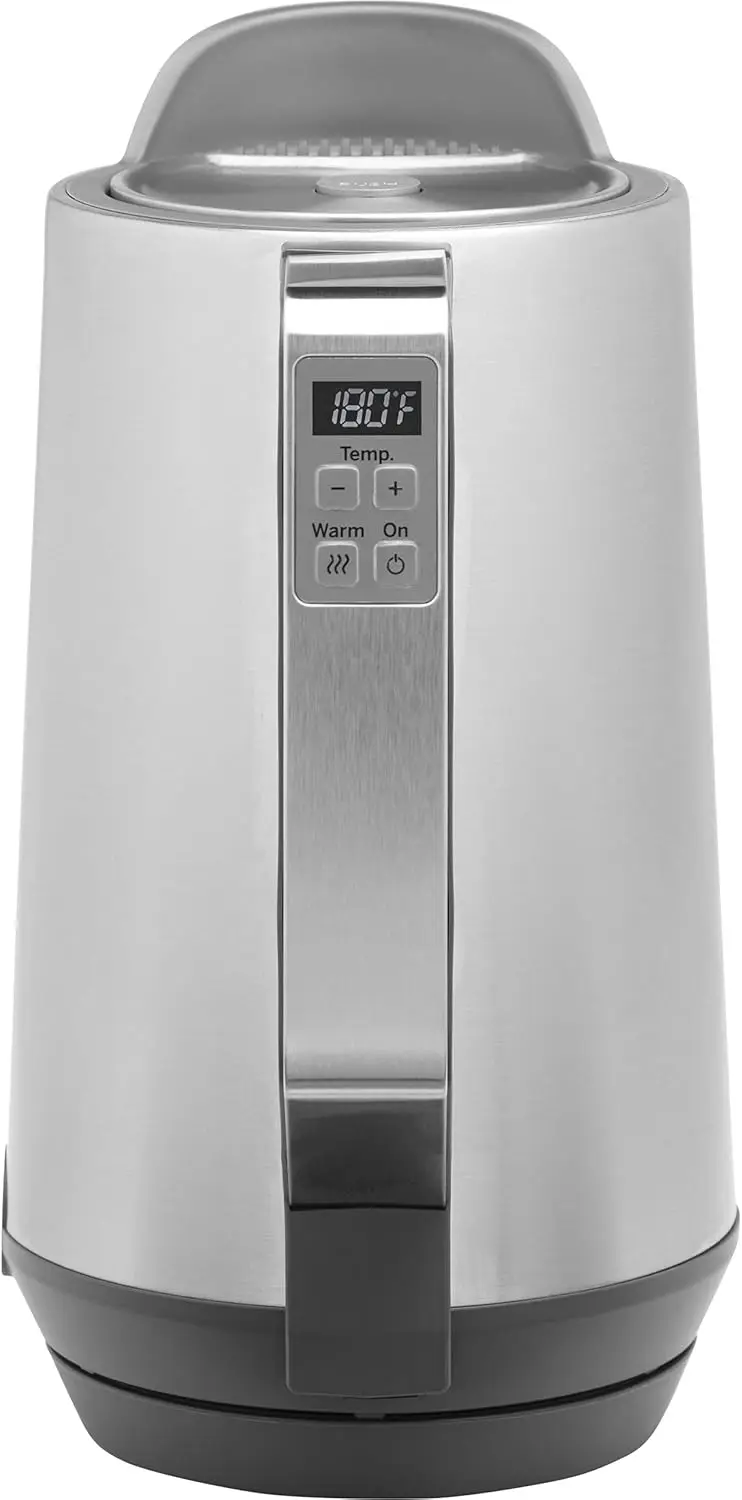 Electric Kettle 6 Cup, Digital Temperature Control, 1500W Stainless Steel, Boils Water Fast for Tea Coffee
Electric Kettle 6 Cup, Digital Temperature Control, 1500W Stainless Steel, Boils Water Fast for Tea Coffee