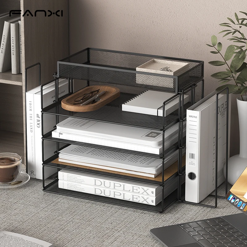 4-Tier Desk Organizer Stackable Paper Tray Paper File Organizer for Desk Mesh Stackable Paper Tray Desktop Document for School
4-Tier Desk Organizer Stackable Paper Tray Paper File Organizer for Desk Mesh Stackable Paper Tray Desktop Document for School