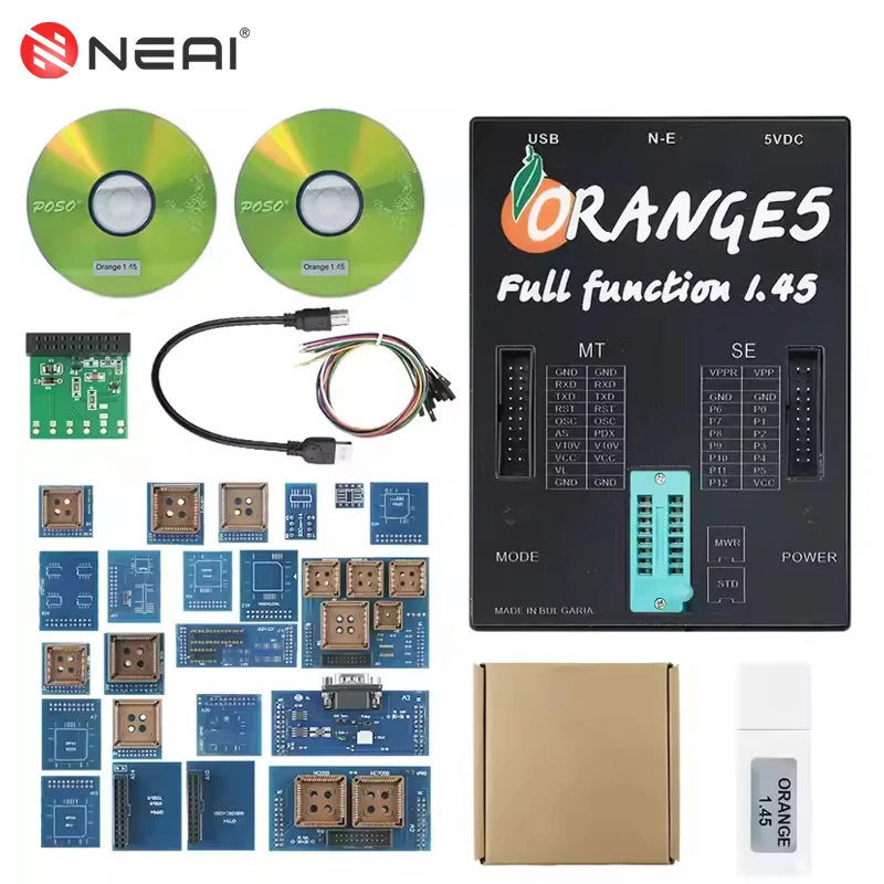 Программатор ЭБУ Orange5 V1.34 V1.38 Универсальный ключ Программирующее устройство ЭБУ V1.42 V1.45 Полные адаптеры Поддержка COM-порта Win XP 7
Программатор ЭБУ Orange5 V1.34 V1.38 Универсальный ключ Программирующее устройство ЭБУ V1.42 V1.45 Полные адаптеры Поддержка COM-порта Win XP 7