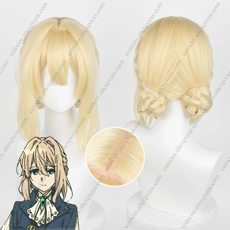Violet Evergarden Cosplay Wig 30cm Light Blonde Heat Resistant Synthetic Hair Halloween Party
Violet Evergarden Cosplay Wig 30cm Light Blonde Heat Resistant Synthetic Hair Halloween Party