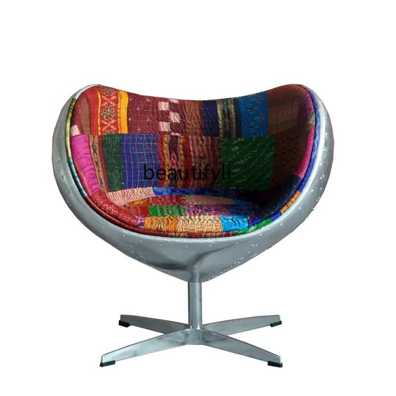 yj Personality Armchair Aluminum Rivet Leather Fabric Heart-Shaped Chair Leisure Chair Swivel Chair
yj Personality Armchair Aluminum Rivet Leather Fabric Heart-Shaped Chair Leisure Chair Swivel Chair