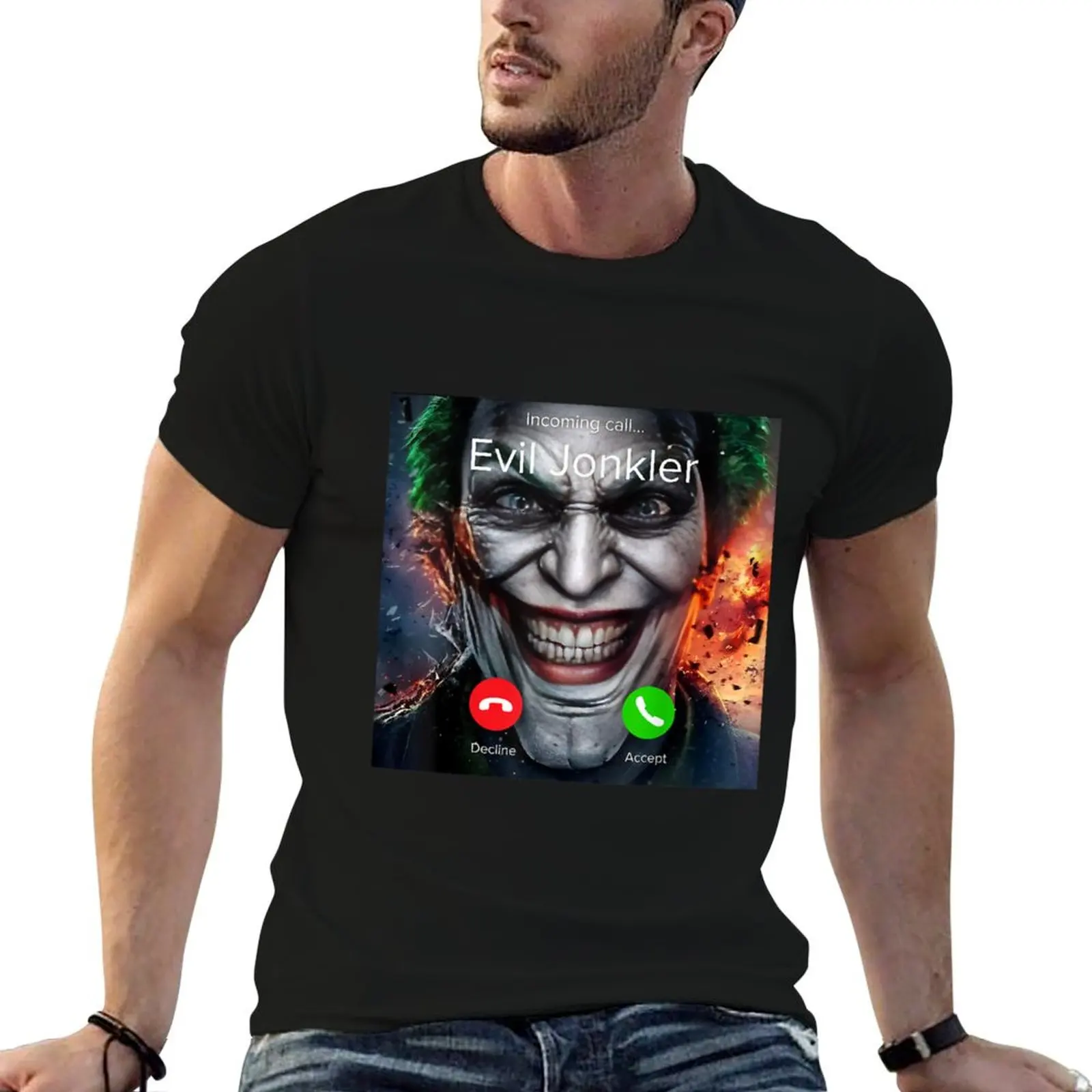 t T-Shirt Evil Jonkler Humor shirt for Call cotton Incoming men Halloween shirts t casual man From men Horror 100%
t T-Shirt Evil Jonkler Humor shirt for Call cotton Incoming men Halloween shirts t casual man From men Horror 100%