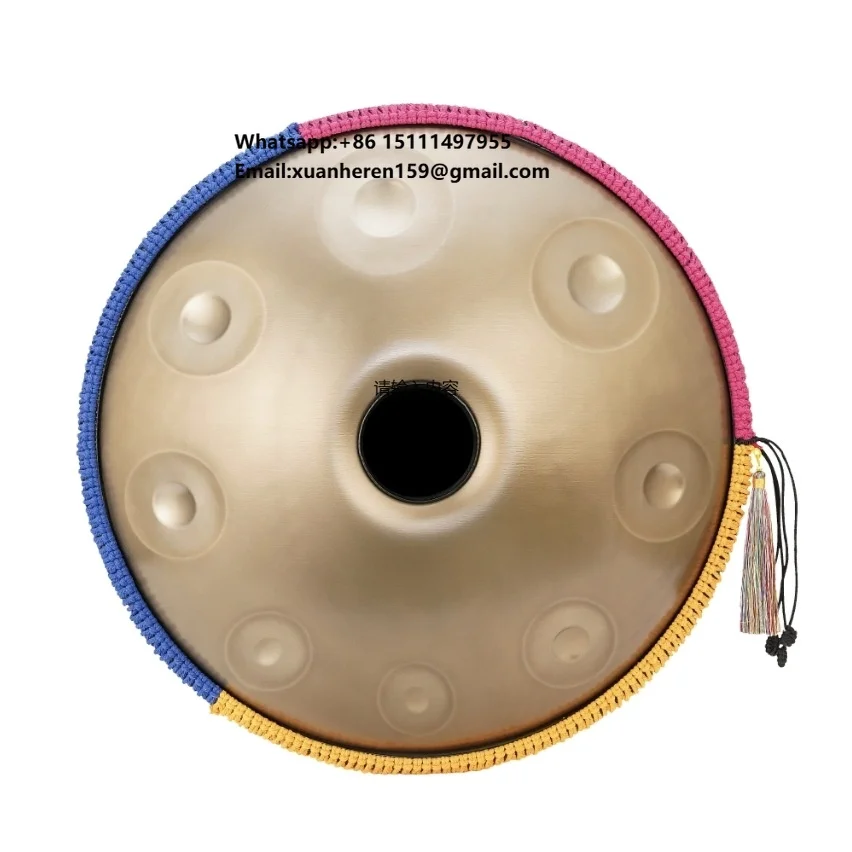 Musical InstrumentsSource Factory Handpan 17-Tone D Minor Stainless Steel Handpan Drum Export-Grade Upgraded
Musical InstrumentsSource Factory Handpan 17-Tone D Minor Stainless Steel Handpan Drum Export-Grade Upgraded