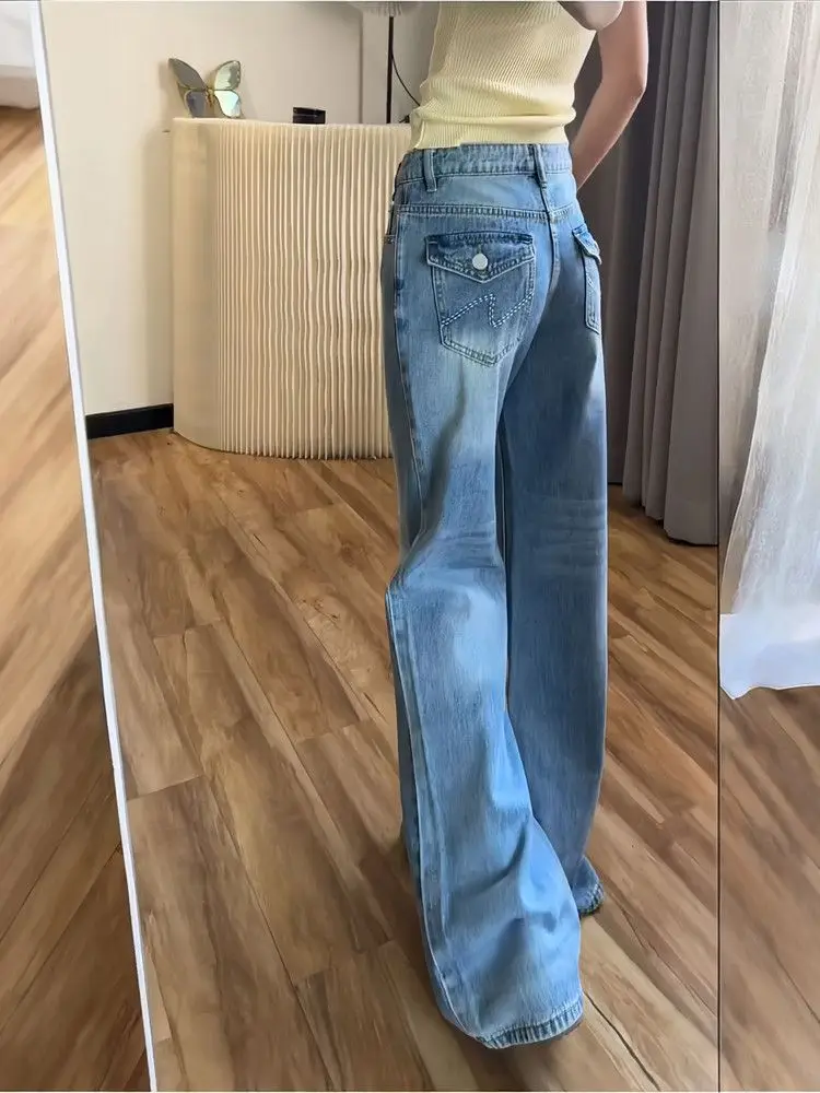 plus Size American Retro High Waist Wide Leg Jeans Women Spring Loose Not Sticky Slim Match All Floor Length Pants
plus Size American Retro High Waist Wide Leg Jeans Women Spring Loose Not Sticky Slim Match All Floor Length Pants