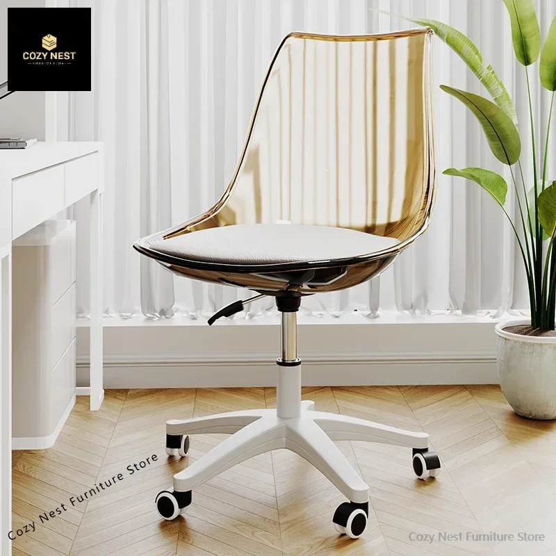 Sitting Comfortable Computer Learning Desk Acrylic Lifting Household Swivel Backrest Office
Sitting Comfortable Computer Learning Desk Acrylic Lifting Household Swivel Backrest Office