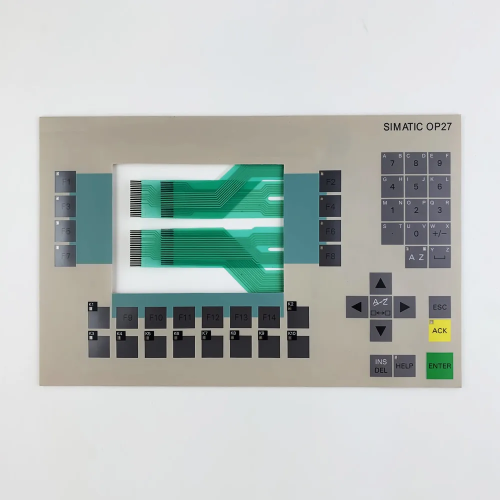 Новая мембранная клавиатура 6AV3627-5BB00-0AE0 для ремонта панели управления OP27, в наличии и на складе
Новая мембранная клавиатура 6AV3627-5BB00-0AE0 для ремонта панели управления OP27, в наличии и на складе
