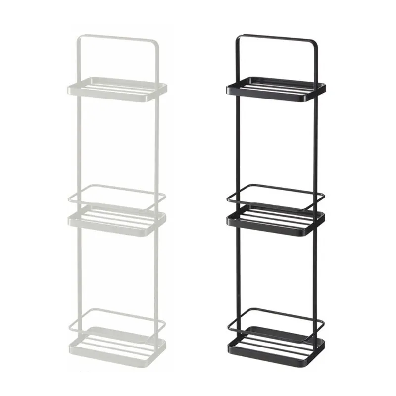 Bathroom Living Room Drain Storage Rack Modern Simple Floor Type Dustproof Three-layer Bathroom Shelves Bathroom Organizer
Bathroom Living Room Drain Storage Rack Modern Simple Floor Type Dustproof Three-layer Bathroom Shelves Bathroom Organizer