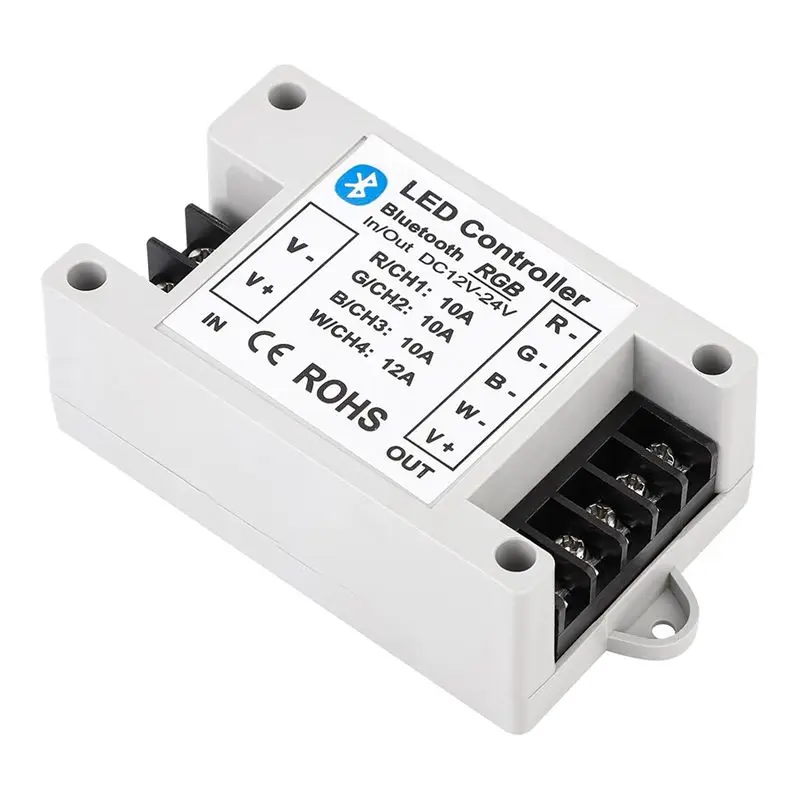 YLS-RGB/RGBW LED Bluetooth Controller RGB LED Strip Light Controller Phone APP Control For 5050 3528 RGB LED Striplights
YLS-RGB/RGBW LED Bluetooth Controller RGB LED Strip Light Controller Phone APP Control For 5050 3528 RGB LED Striplights