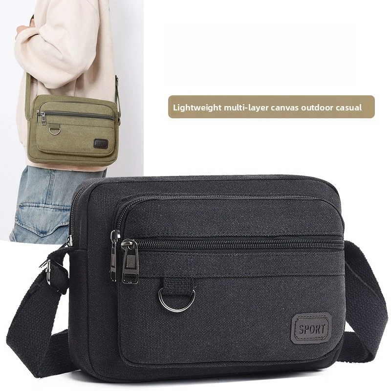 LargeCapacity Canvas Crossbody Bag for Men,Durable Anti-Theft Messenger Bag,MultipurposeCasualShoulder Bag - Creative Gift Idea
LargeCapacity Canvas Crossbody Bag for Men,Durable Anti-Theft Messenger Bag,MultipurposeCasualShoulder Bag - Creative Gift Idea
