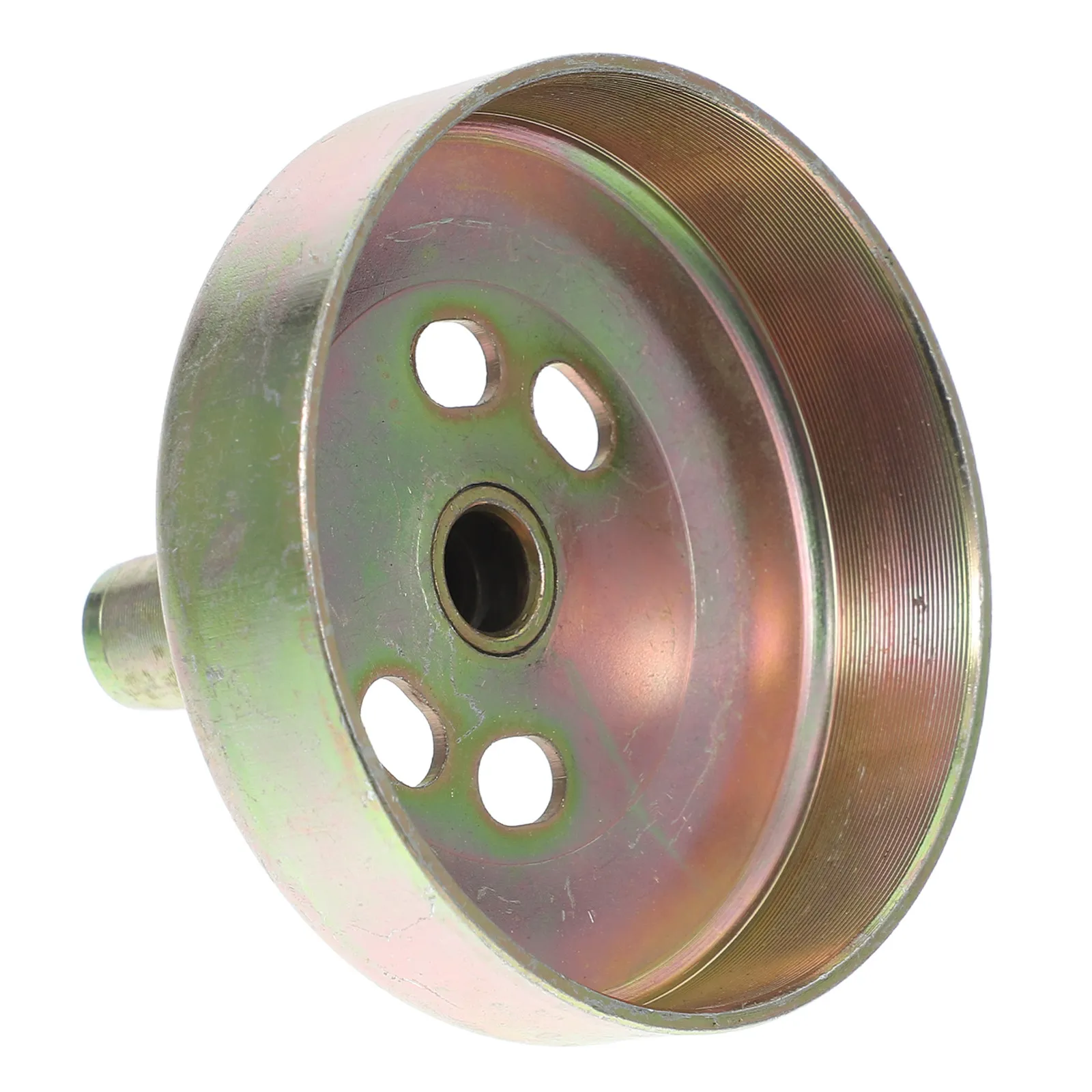 Iron Clutch Drum Replacement Part for Trimmer Brush Cutter Lawn Mower Clutch Drum Sprocket Dual Bearing Smooth Operation Garden
Iron Clutch Drum Replacement Part for Trimmer Brush Cutter Lawn Mower Clutch Drum Sprocket Dual Bearing Smooth Operation Garden