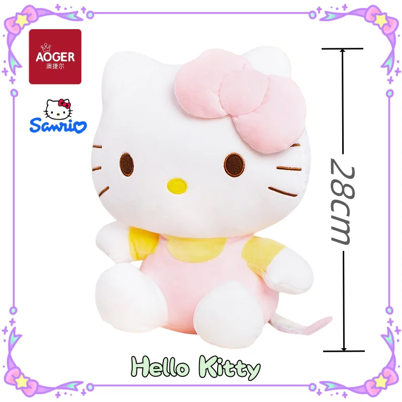 Sanrio Genuine HelloKitty Series Overalls KT Stuffed Plush Toys Cute Plush Toys Plush Toy Pillows Give Friends Children Gifts
Sanrio Genuine HelloKitty Series Overalls KT Stuffed Plush Toys Cute Plush Toys Plush Toy Pillows Give Friends Children Gifts