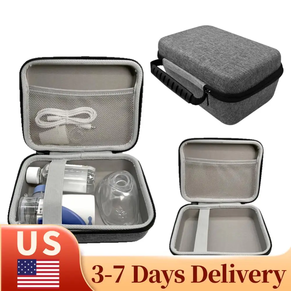 Портативная сумка-чехол для небулайзера, водонепроницаемая, устойчивая к царапинам, для хранения ингалятора и спейсера
Портативная сумка-чехол для небулайзера, водонепроницаемая, устойчивая к царапинам, для хранения ингалятора и спейсера