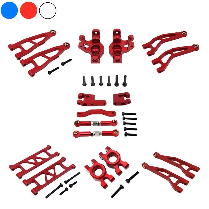 MJX Hyper Go 18208 Metal Steering Cup Hub Carrier Steering Assembly Swing Arm Link Set 1/18 RC Car Upgrade Parts Accessories
MJX Hyper Go 18208 Metal Steering Cup Hub Carrier Steering Assembly Swing Arm Link Set 1/18 RC Car Upgrade Parts Accessories