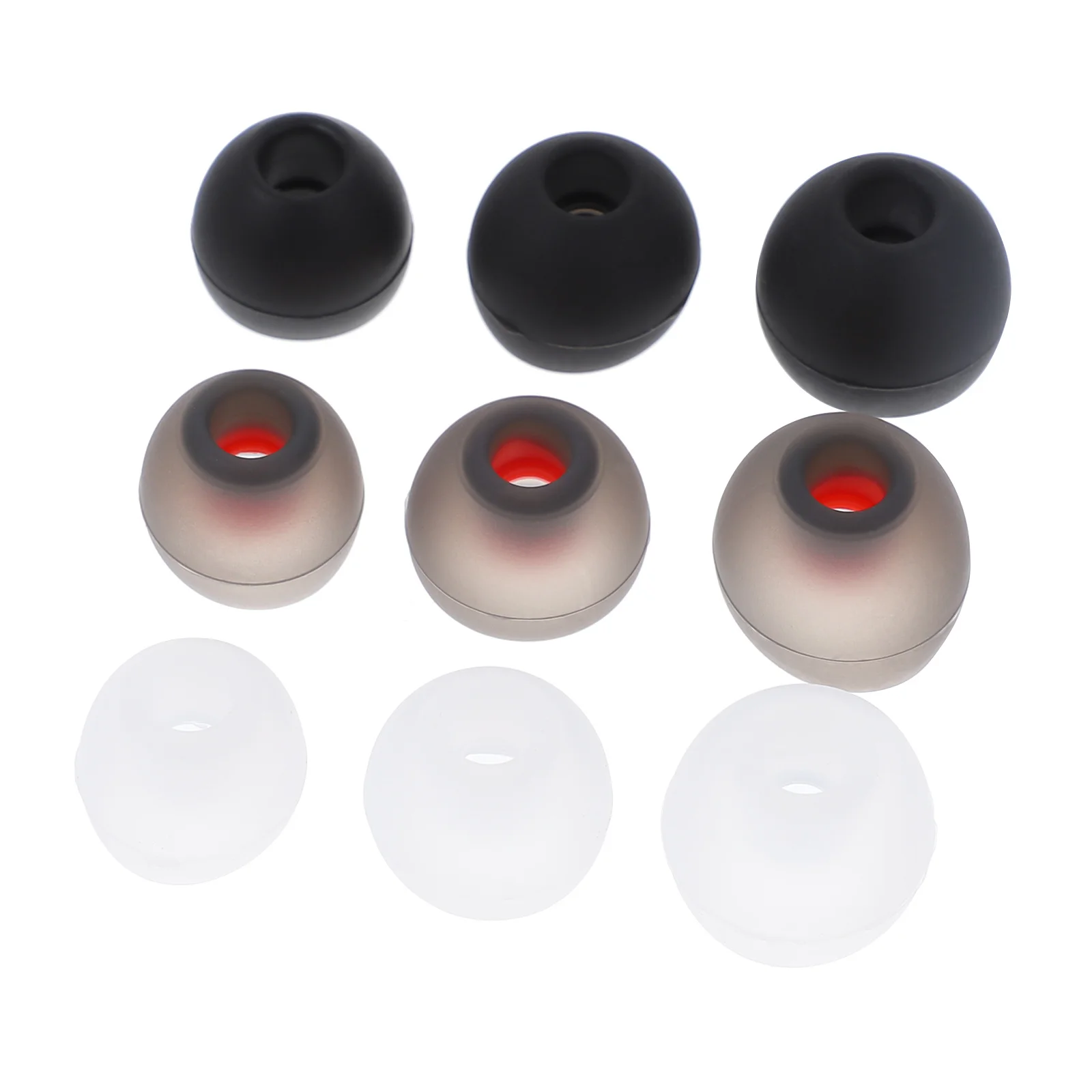 36pcs Silicone Earphone Caps 36 Pairs Soft Replacement Earbud Tips For Noise Isolation Anti-Slip Covers Running Music Calling
36pcs Silicone Earphone Caps 36 Pairs Soft Replacement Earbud Tips For Noise Isolation Anti-Slip Covers Running Music Calling